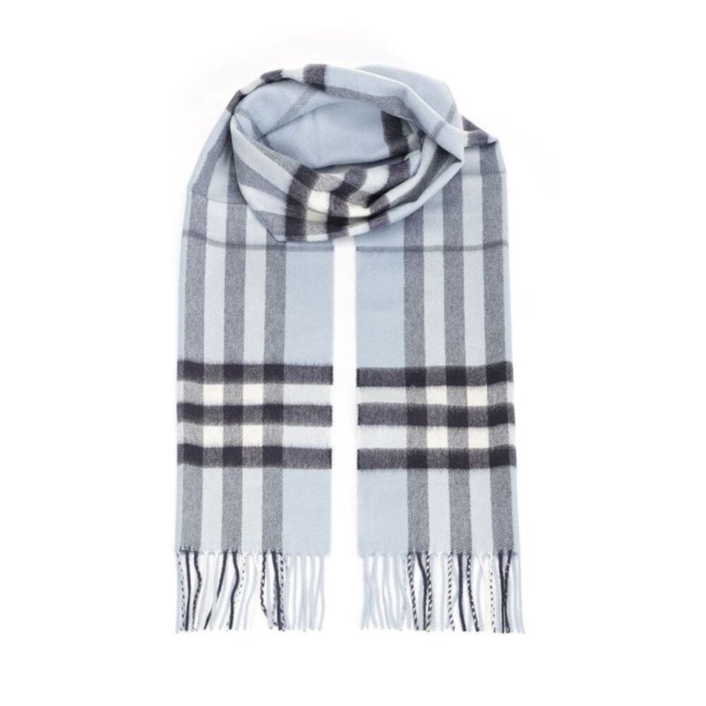 Burberry Women Cashmere Check Scarf - Picture 5 of 6